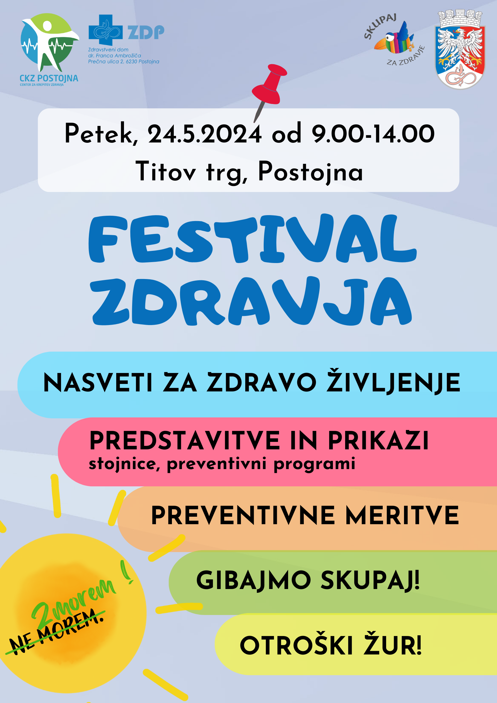 FESTIVAL Zdravja letak pivski list